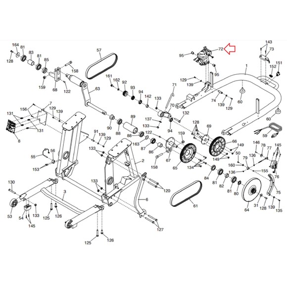 NordicTrack Elliptical Incline Lift Elevation Motor Actuator 412545 - Picture 2 of 2